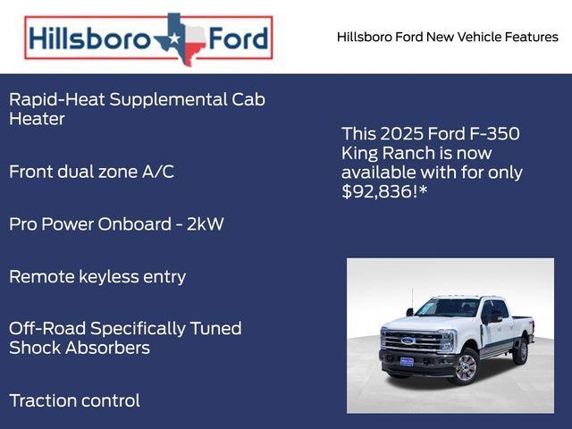 new 2025 Ford F-350 car, priced at $92,836