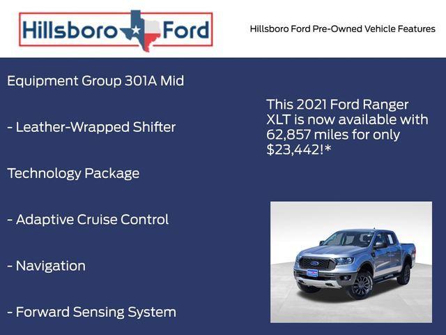 used 2021 Ford Ranger car, priced at $23,442