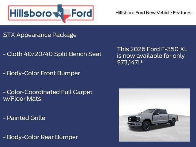 new 2026 Ford F-350 car, priced at $73,147