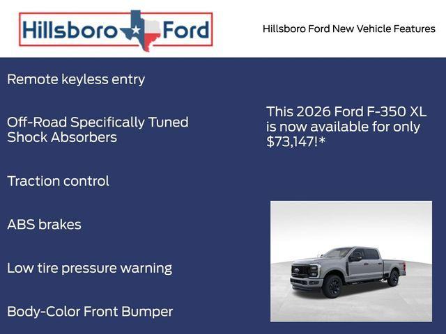 new 2026 Ford F-350 car, priced at $73,147