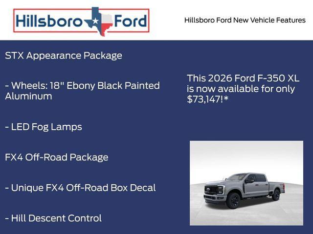 new 2026 Ford F-350 car, priced at $73,147
