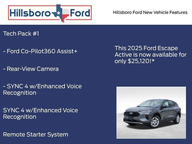 new 2025 Ford Escape car, priced at $25,120