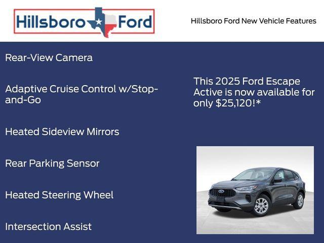new 2025 Ford Escape car, priced at $25,120