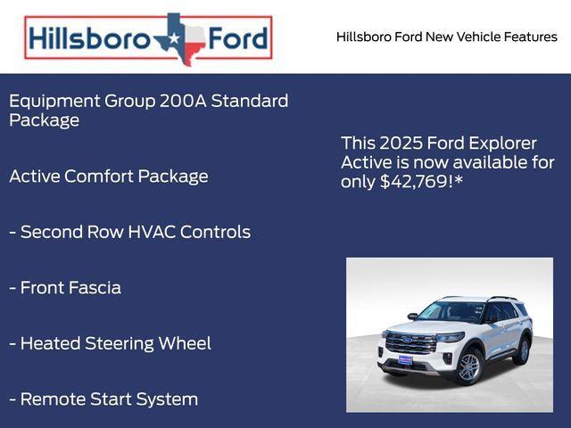 new 2025 Ford Explorer car, priced at $42,769