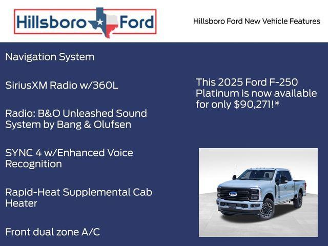 new 2025 Ford F-250 car, priced at $90,271