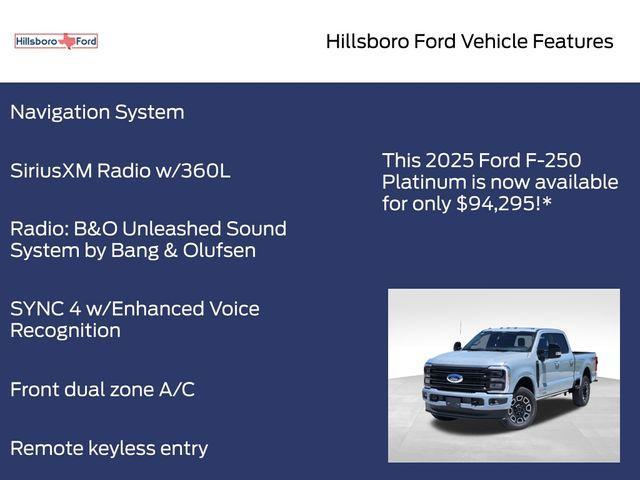 new 2025 Ford F-250 car, priced at $94,295