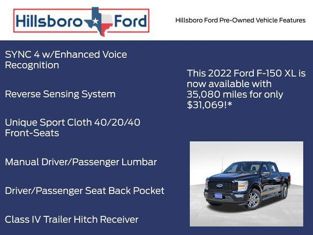 used 2022 Ford F-150 car, priced at $31,069