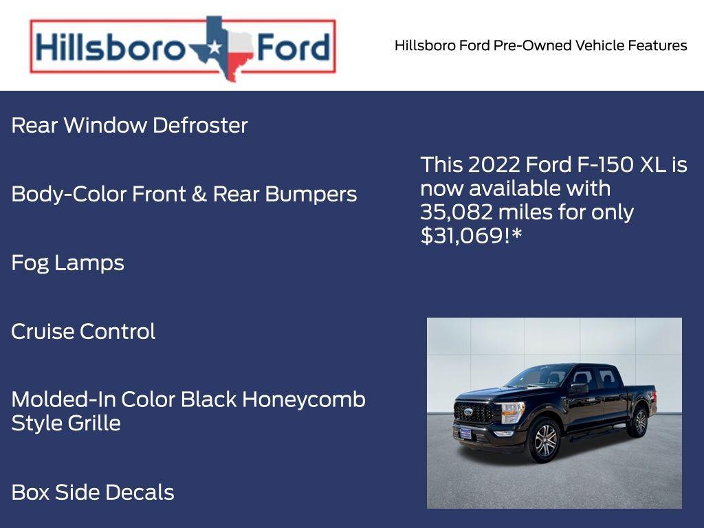 used 2022 Ford F-150 car, priced at $31,069