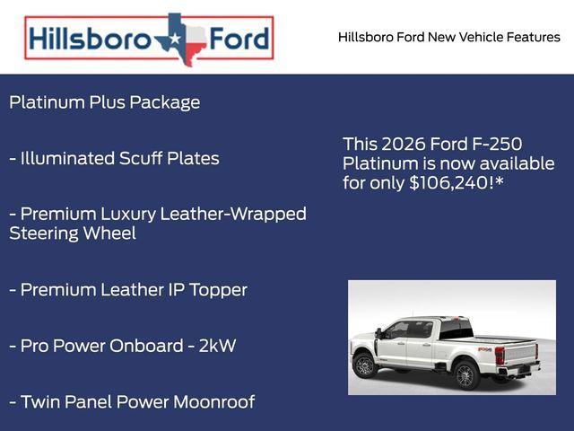 new 2026 Ford F-250 car, priced at $106,240