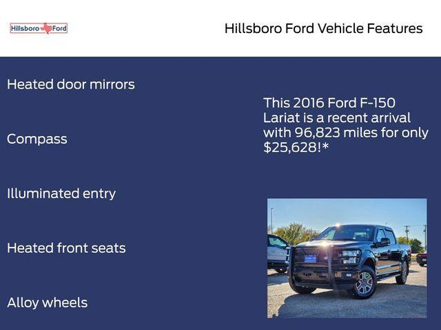 used 2016 Ford F-150 car, priced at $25,628