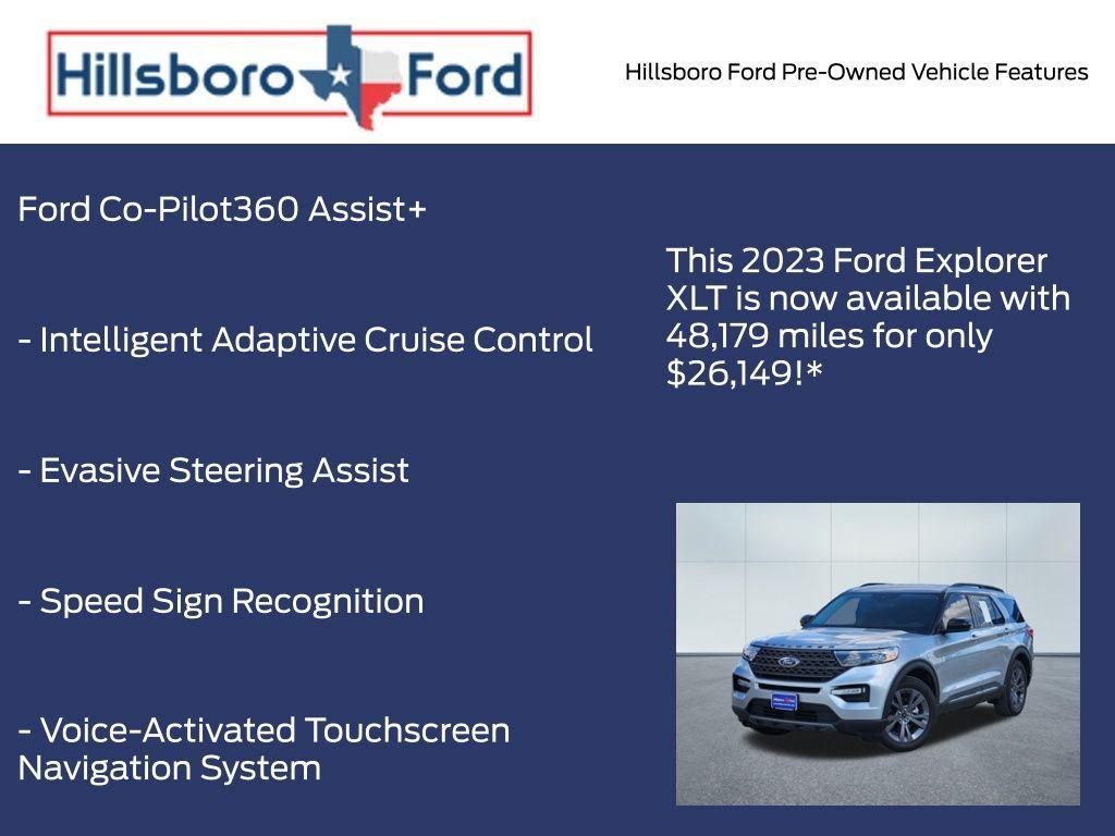 used 2023 Ford Explorer car, priced at $26,149