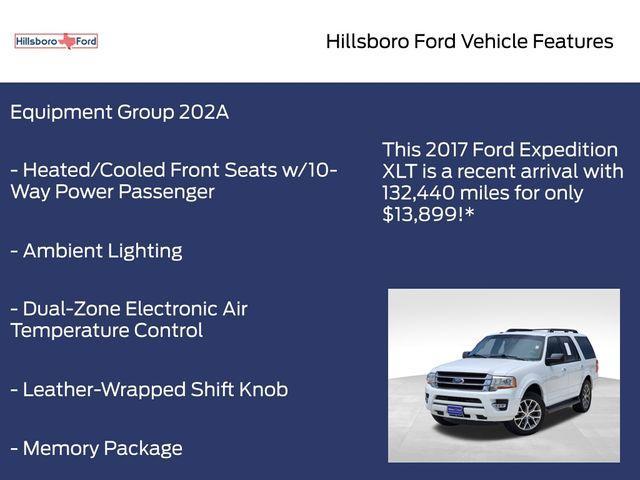 used 2017 Ford Expedition car, priced at $13,899