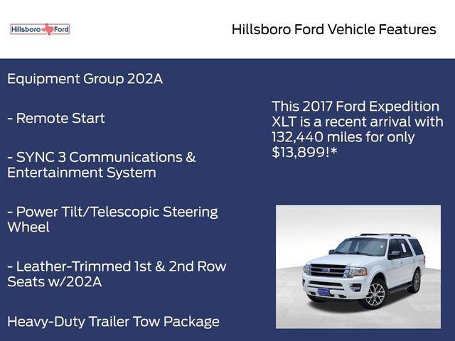 used 2017 Ford Expedition car, priced at $13,899