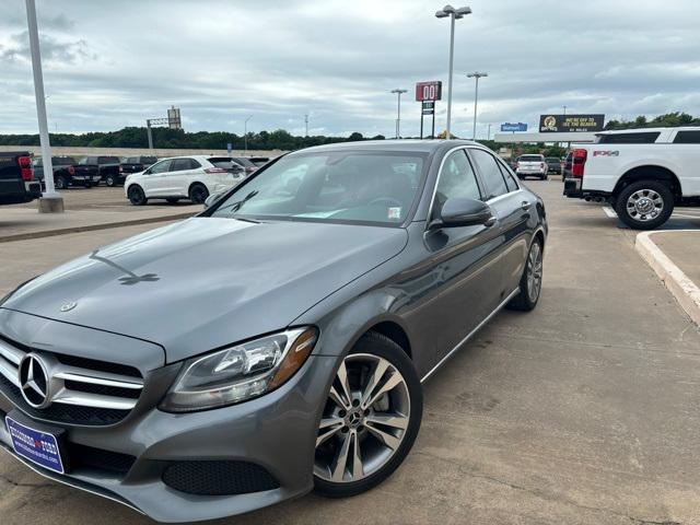 used 2018 Mercedes-Benz C-Class car, priced at $19,997