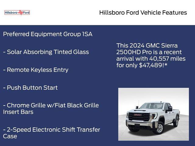 used 2024 GMC Sierra 2500 car, priced at $47,489