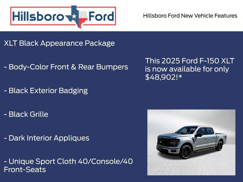 new 2025 Ford F-150 car, priced at $48,902