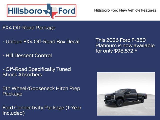 new 2026 Ford F-350 car, priced at $98,572
