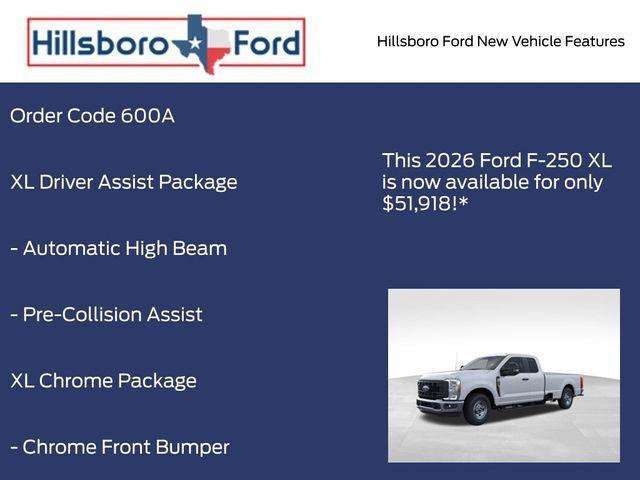 new 2026 Ford F-250 car, priced at $51,918