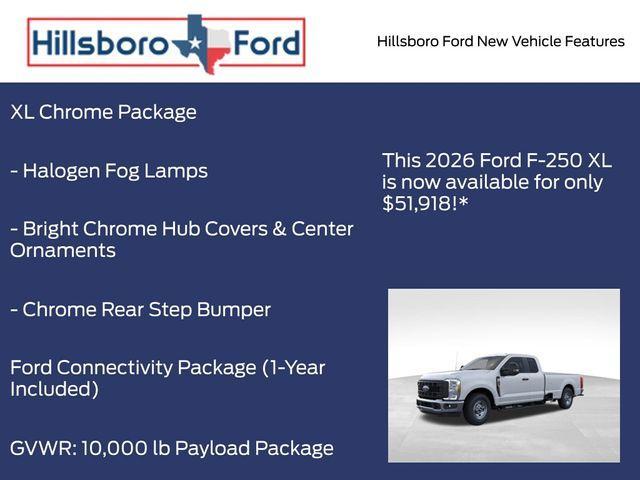 new 2026 Ford F-250 car, priced at $51,918