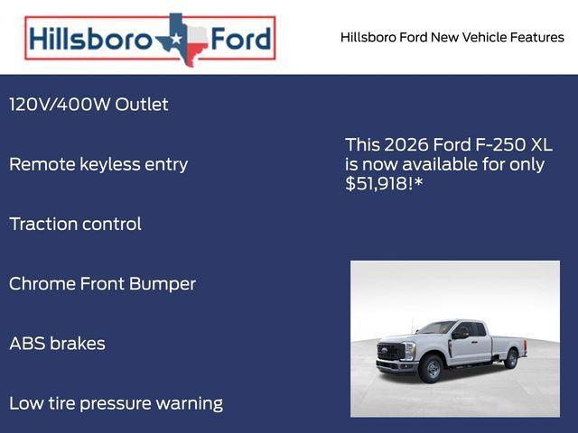 new 2026 Ford F-250 car, priced at $51,918