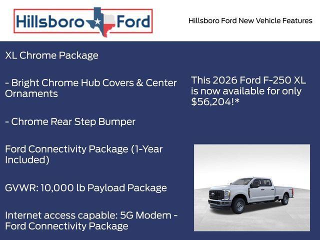 new 2026 Ford F-250 car, priced at $56,204