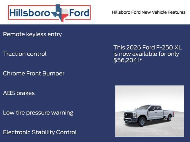 new 2026 Ford F-250 car, priced at $56,204
