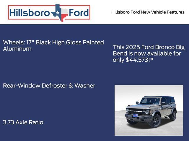 new 2025 Ford Bronco car, priced at $44,573