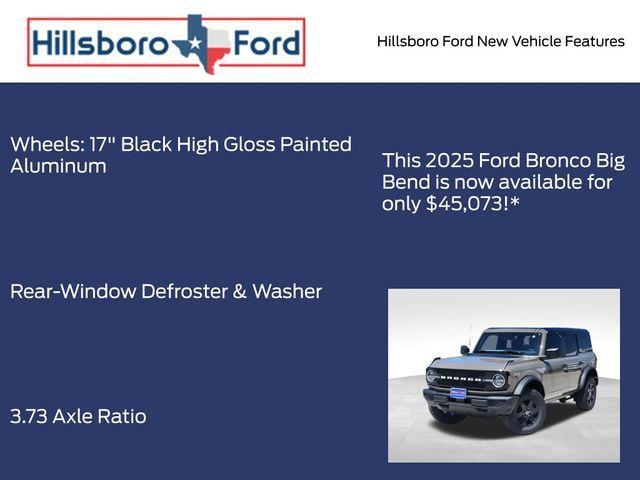 new 2025 Ford Bronco car, priced at $45,073