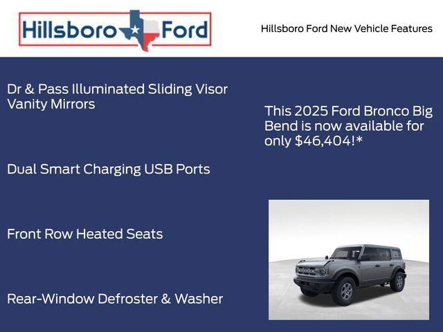 new 2025 Ford Bronco car, priced at $46,404