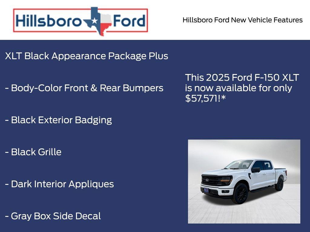 new 2025 Ford F-150 car, priced at $57,571