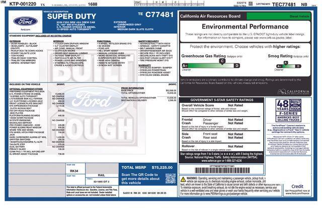 new 2026 Ford F-250 car, priced at $71,943