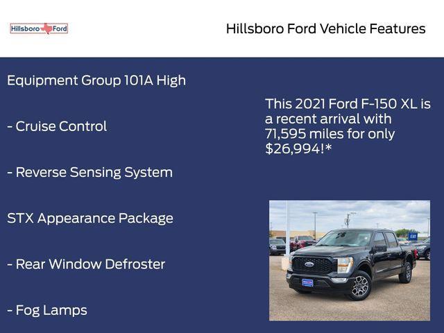 used 2021 Ford F-150 car, priced at $26,994