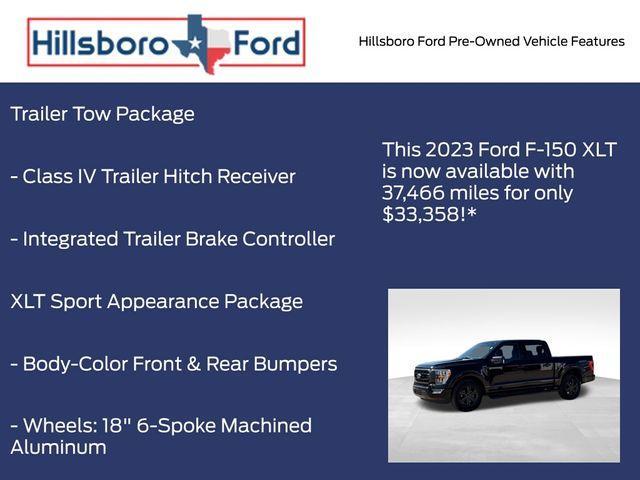 used 2023 Ford F-150 car, priced at $33,358