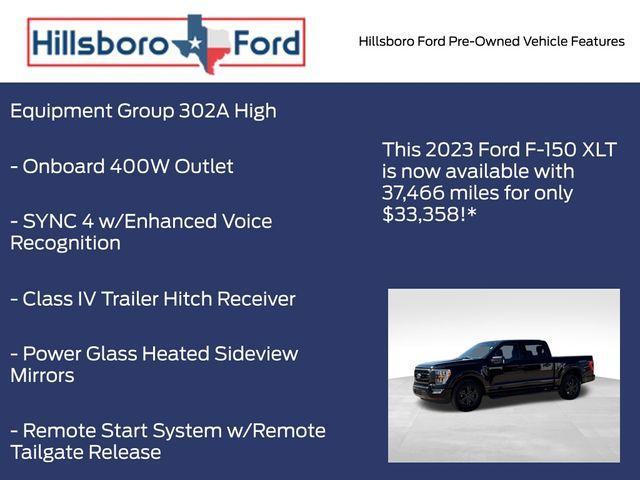 used 2023 Ford F-150 car, priced at $33,358
