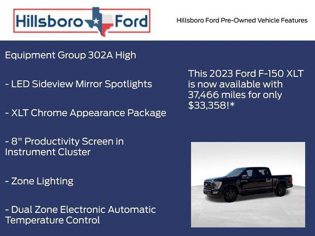 used 2023 Ford F-150 car, priced at $33,358