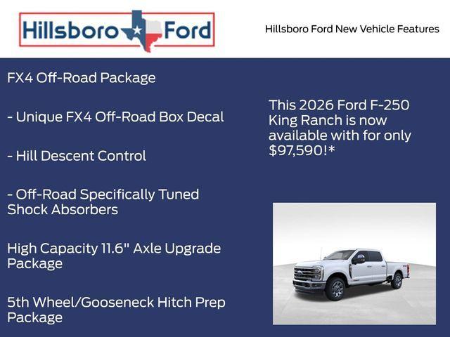 new 2026 Ford F-250 car, priced at $97,590