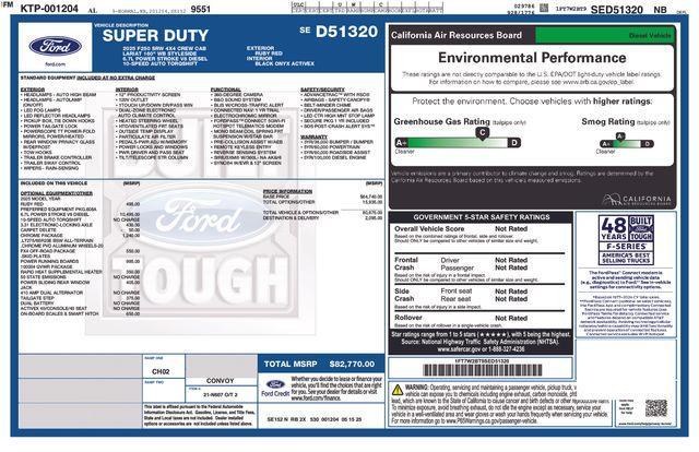 new 2025 Ford F-250 car, priced at $79,245