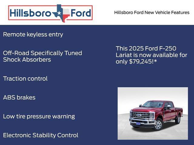 new 2025 Ford F-250 car, priced at $79,245