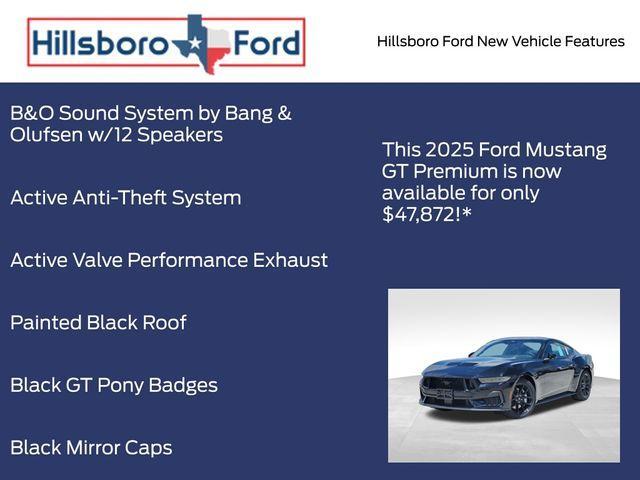 new 2025 Ford Mustang car, priced at $47,872