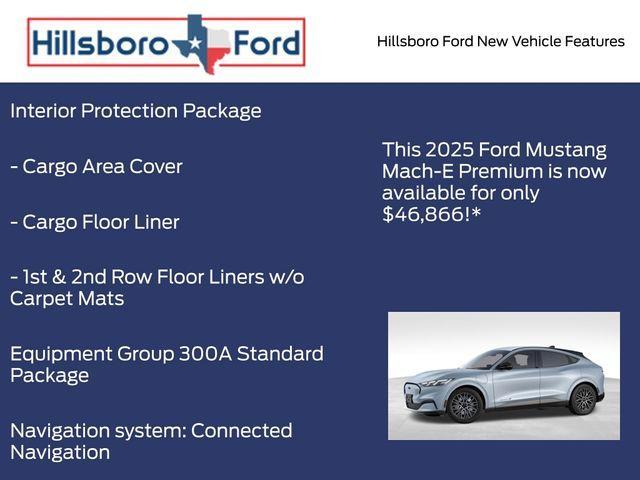 new 2025 Ford Mustang Mach-E car, priced at $46,866