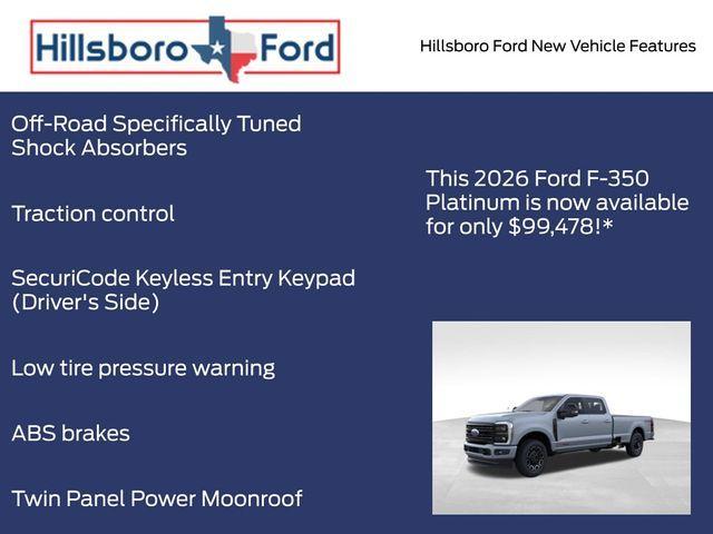 new 2026 Ford F-350 car, priced at $99,478