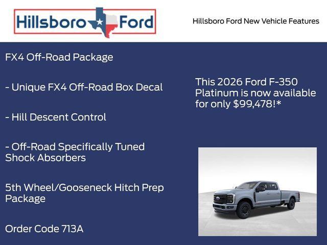 new 2026 Ford F-350 car, priced at $99,478