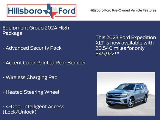 used 2023 Ford Expedition car, priced at $45,922