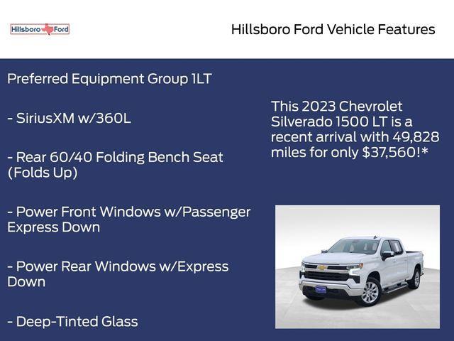used 2023 Chevrolet Silverado 1500 car, priced at $37,790