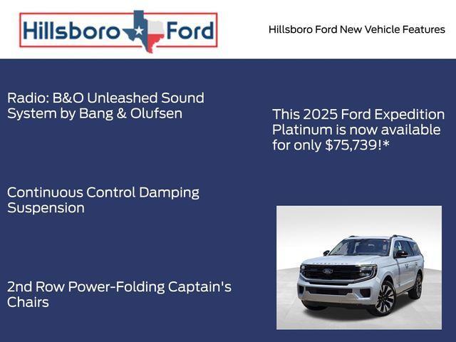 new 2025 Ford Expedition car, priced at $75,739