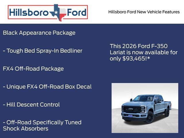 new 2026 Ford F-350 car, priced at $93,465