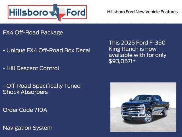 new 2025 Ford F-350 car, priced at $93,057