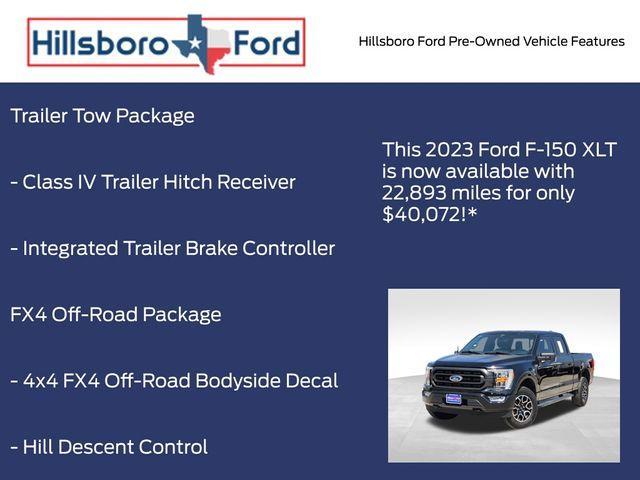 used 2023 Ford F-150 car, priced at $40,072