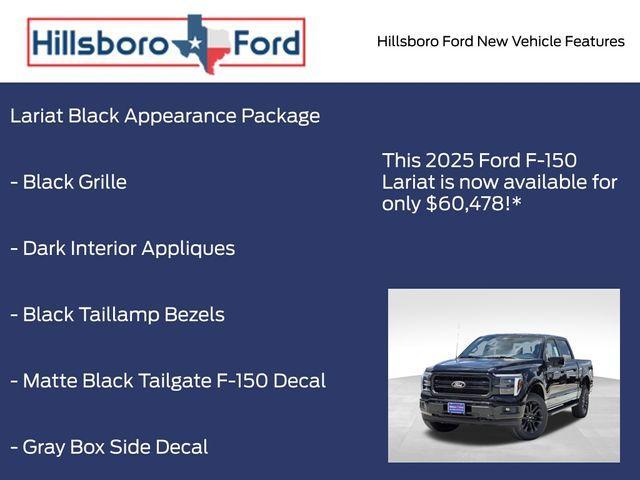 new 2025 Ford F-150 car, priced at $60,478