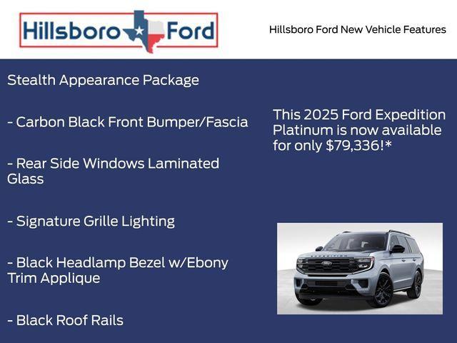 new 2025 Ford Expedition car, priced at $79,336